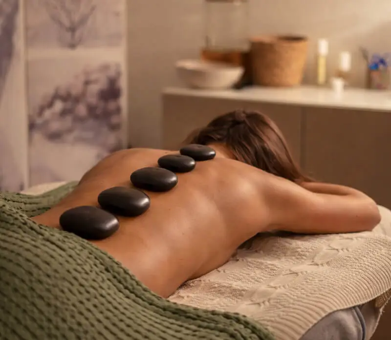 Relax and stone-